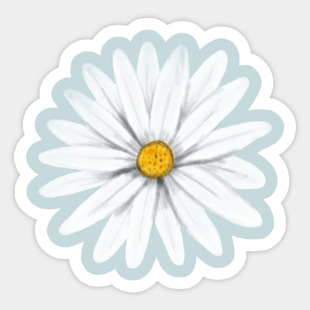 pretty little daisy Sticker by kathleenabruce